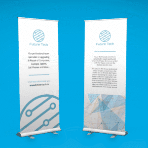 Pull Up Banners - 33x81 Inches