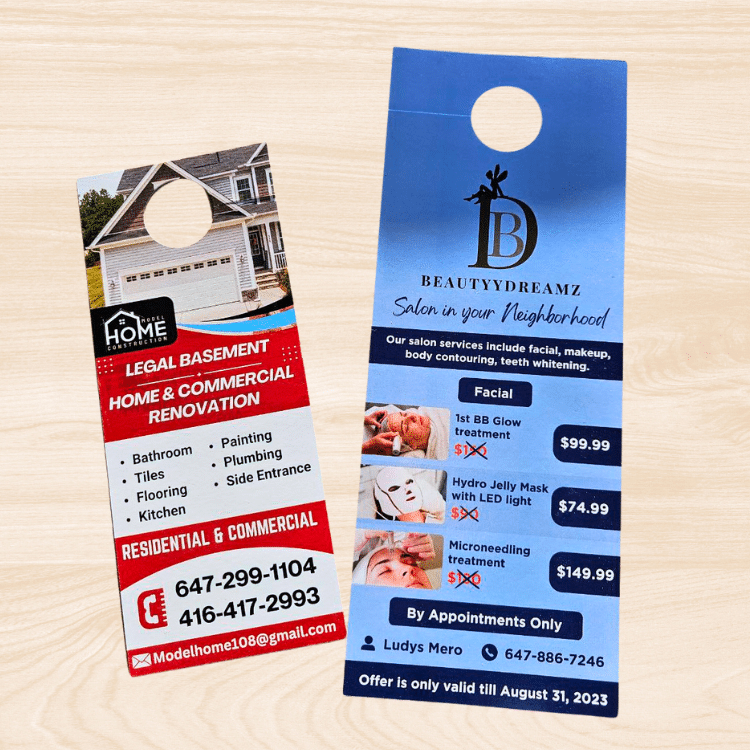 Door Hangers 14PT + Matte Finish