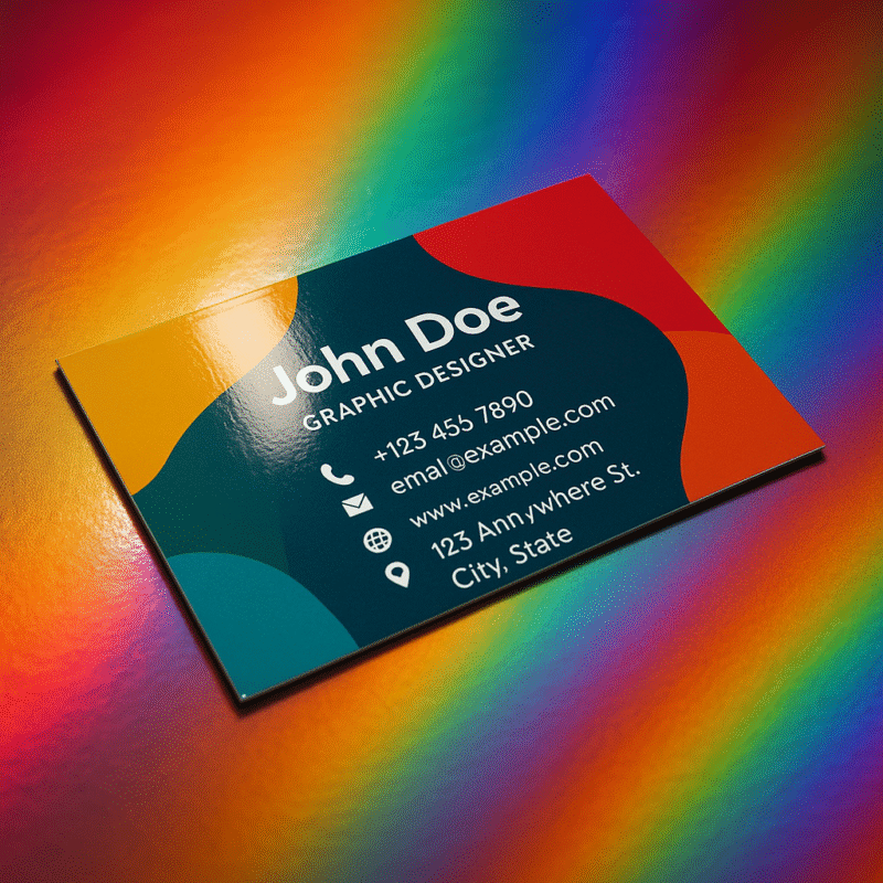 Luxury Laminated Business Cards (18 pt)