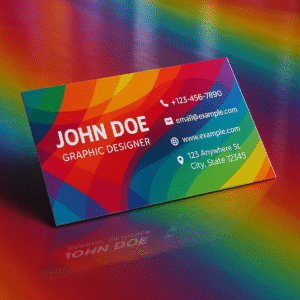 Luxury Laminated Business Cards (18 pt)