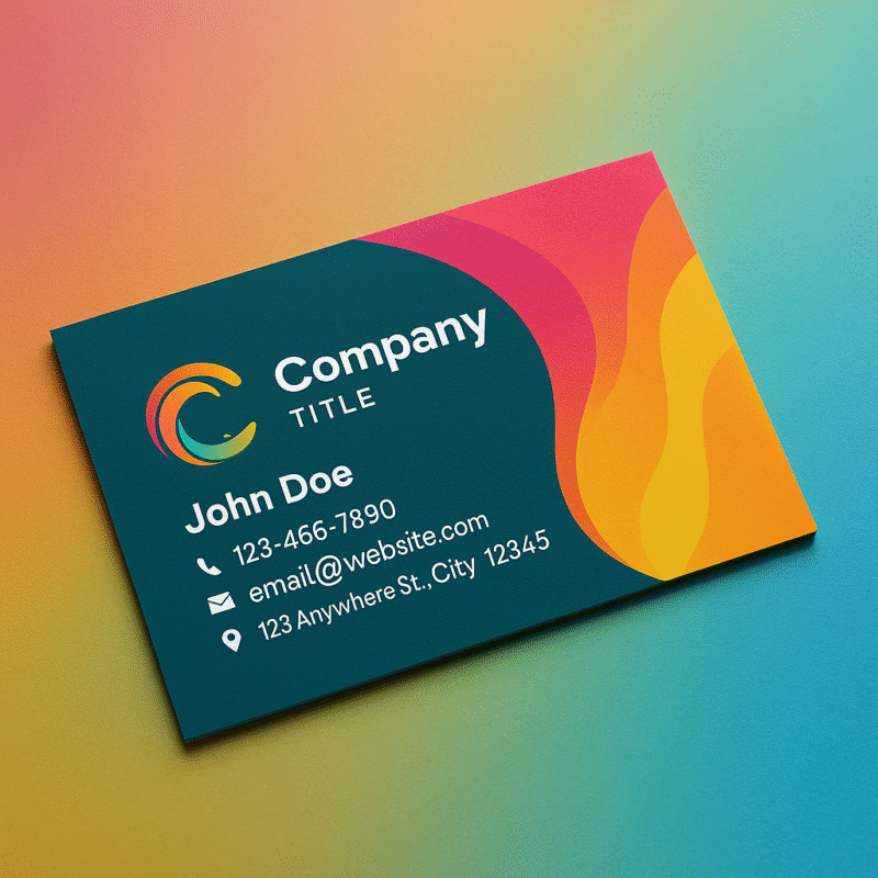Luxury Laminated Business Cards (18 pt)