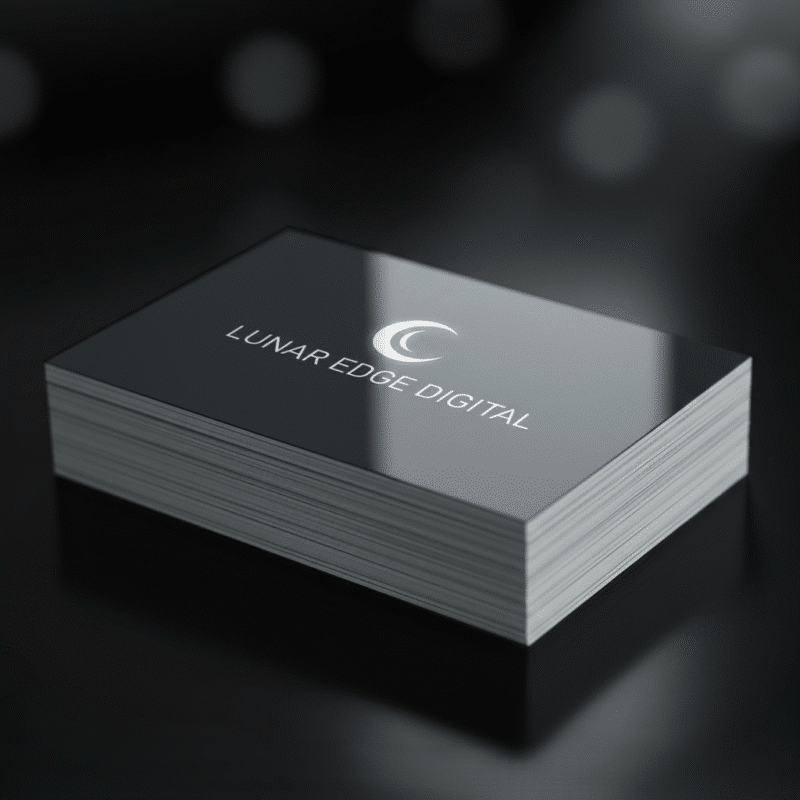 High Gloss (UV) Business Cards