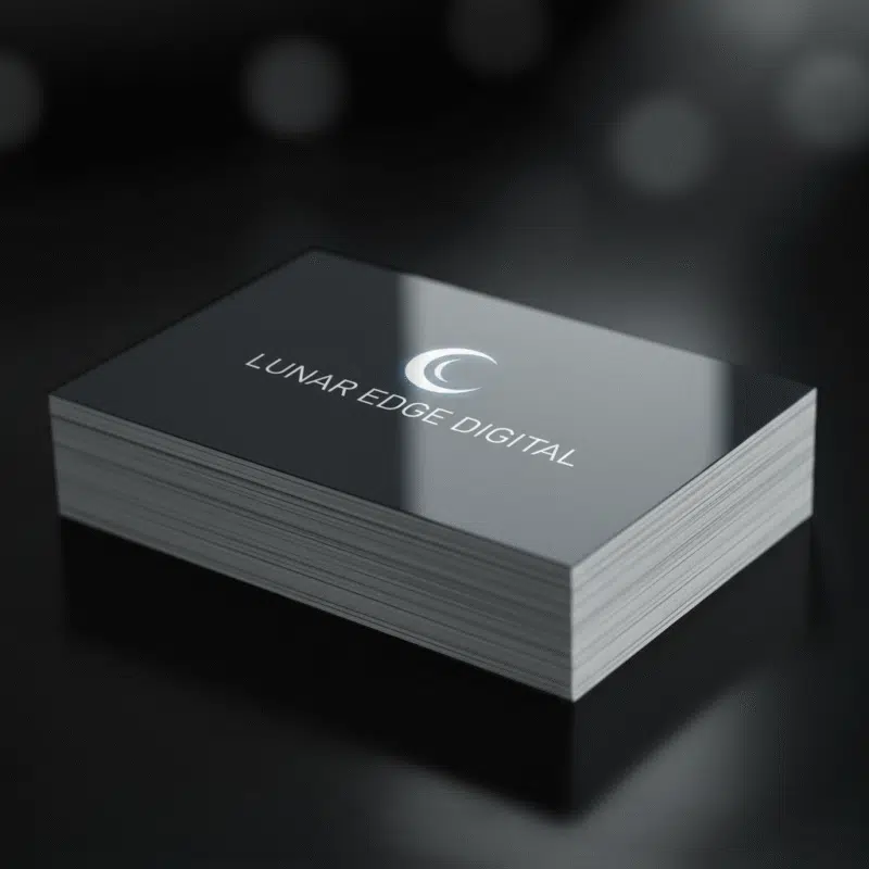 High Gloss (UV) Business Cards
