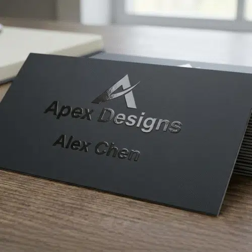 Business Cards Lamination + SPOT UV [Matte]