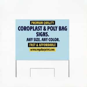 Polybag Signs